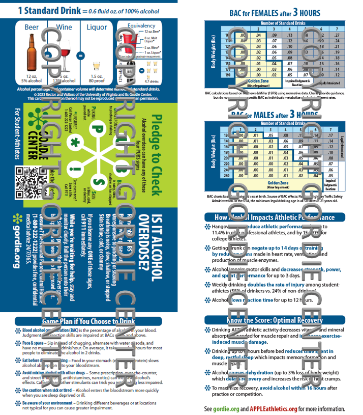 Student-Athlete BAC Card