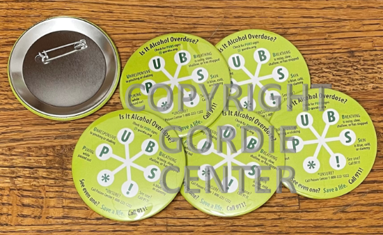 PUBS buttons