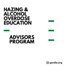 Hazing & Alcohol Overdose Education Advisors Program